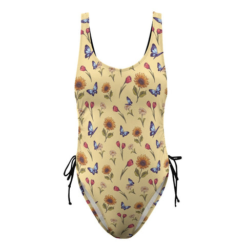 Summer-Garden-Womens-One-Piece-Swimsuit-Light-Yellow-Product-Front-View