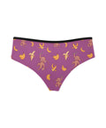 Baby-Monkey-Womens-Hipster-Underwear-Magenta-Product-Back-View