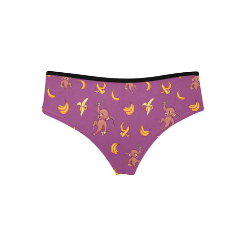 Baby-Monkey-Womens-Hipster-Underwear-Magenta-Product-Back-View