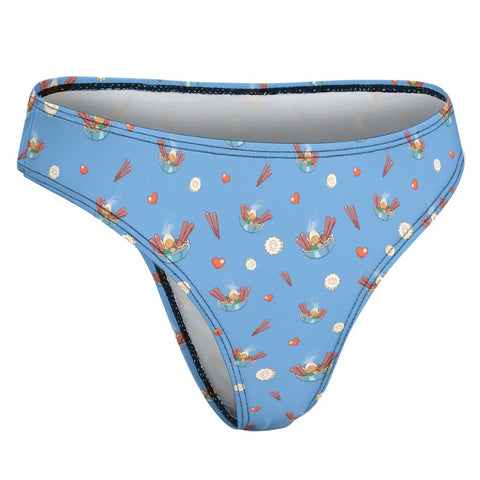 Ramen-Bowl-Women's-Thong-Sky-Blue-Product-Side-View