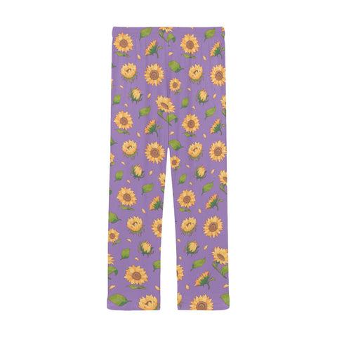 Sunflower-Mens-Pajama-Lavender-Back-View