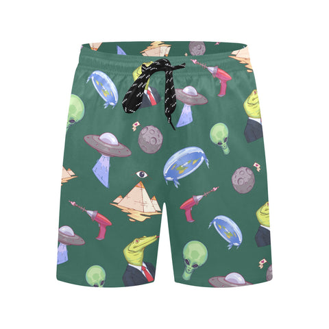 Conspiracy Theory Men's Swim Trunks