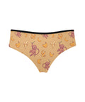Baby-Monkey-Womens-Hipster-Underwear-Yellow-Product-Back-View