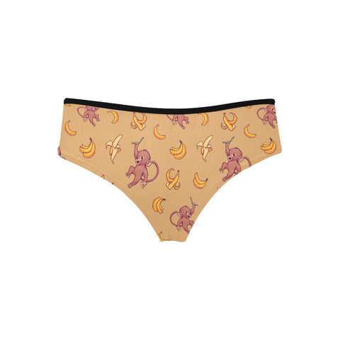 Baby-Monkey-Womens-Hipster-Underwear-Yellow-Product-Back-View