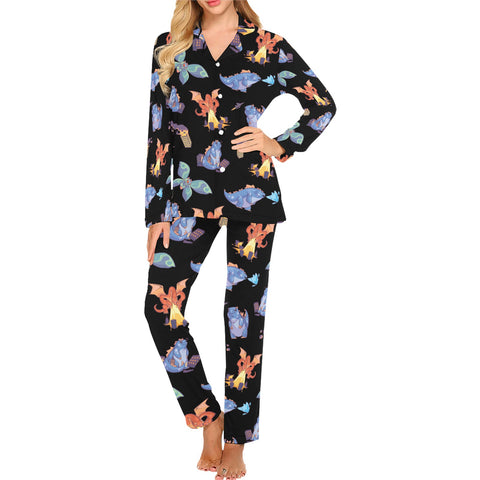 Cute Kaijus Women's Pajama Set