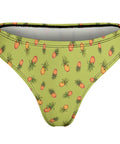 Pineapple-Womens-Thong-Lime-Green-Product-Back-View
