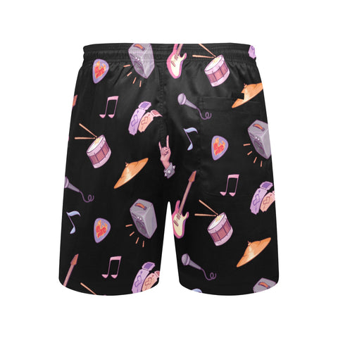 Rock 'N' Roll Men's Swim Trunks