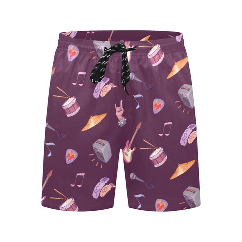 Rock 'N' Roll Men's Swim Trunks