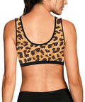 Animal-Print-Womens-Bralette-Leopard-Model-Back-View