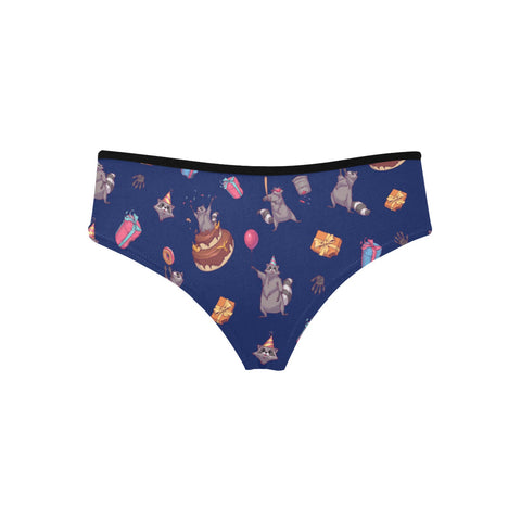 Birthday Raccoons Women's Hipster Underwear