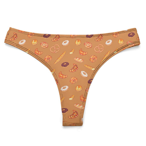 Sweet-Treats-Womens-Thong-Coffee-Product-Front-View