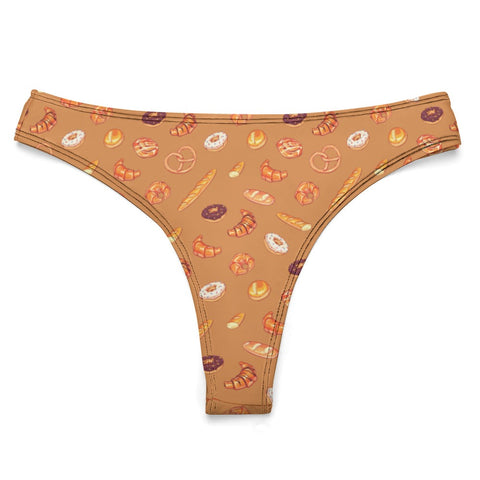 Sweet-Treats-Womens-Thong-Coffee-Product-Front-View