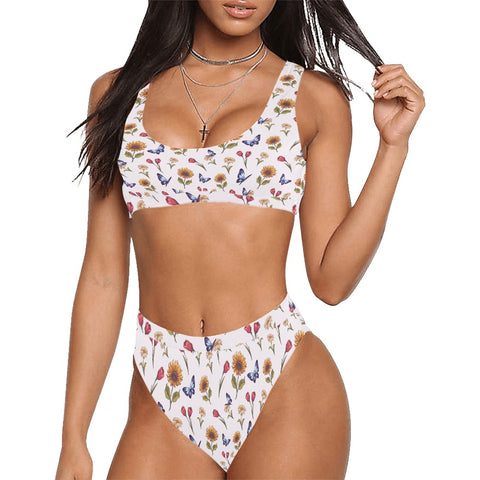 Summer-Garden-Womens-Bikini-Set-White-Model-Front-View