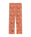 Happy-Avocado-Mens-Pajama-Orange-Back-View