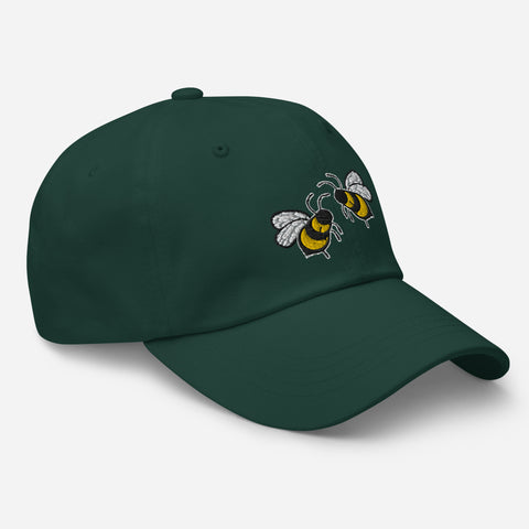 Bee-Mine-Embroidered-Dad-Hat-Spruce-Right-Front-View
