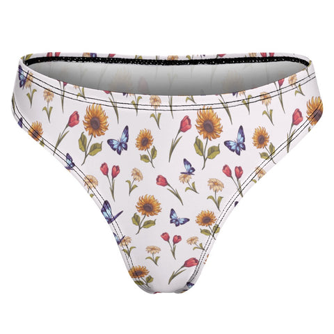 Summer-Garden-Womens-Thong-White-Product-Back-View