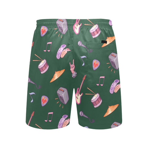 Rock 'N' Roll Men's Swim Trunks