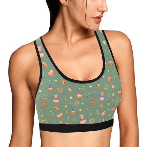 Hanukkah-Womens-Bralette-Sea-Green-Model-Side-View