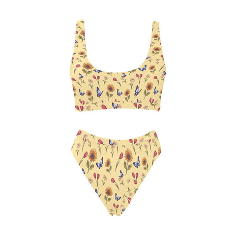 Summer-Garden-Womens-Bikini-Set-Light-Yellow-Front-View