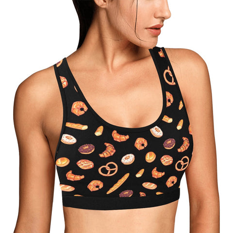 Sweet-Treats-Womens-Bralette-Black-Model-Side-View