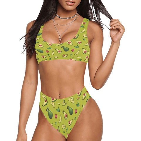 Happy-Avocado-Womens-Bikini-Set-Guacamole-Model-Front-View