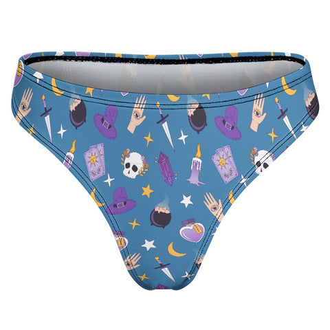 Witch-Core-Womens-Thong-Sky-Blue-Product-Back-View