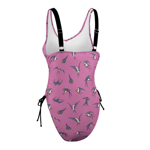 Sparrow-Womens-One-Piece-Swimsuit-Pink-Product-Side-View