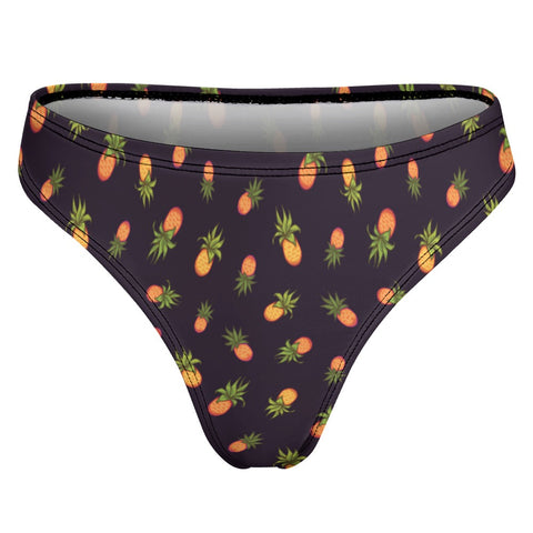 Pineapple-Womens-Thong-Midnight-Purple-Product-Back-View