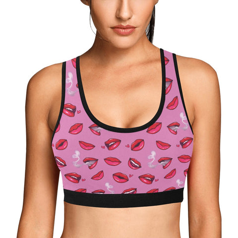 Fatal-Attraction-Womens-Bralette-Hot-Pink-Model-Front-View