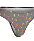 Baby-Monkey-Women's-Thong-Gray-Product-Side-View