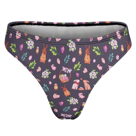 Easter-Womens-Thong-Dark-Purple-Product-Back-View
