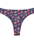 Painted-Roses-Womens-Thong-Purple-Product-Front-View