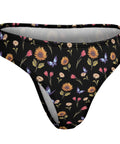 Summer-Garden-Womens-Thong-Black-Product-Side-View
