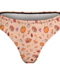 Thanks-Giving-Women's-Thong-Peach-Product-Back-View