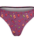 Spicy-Womens-Thong-Magenta-Product-Back-View