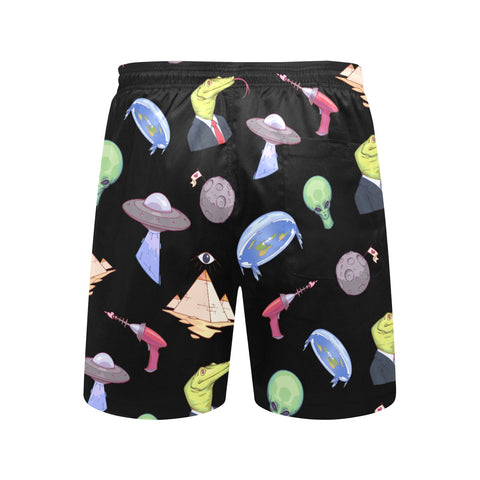 Conspiracy Theory Men's Swim Trunks