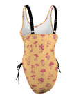 Mushroom-Womens-One-Piece-Swimsuit-Yellow-Product-Side-View
