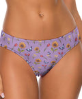 Summer-Garden-Womens-Thong-Light-Purple-Model-Front-View