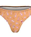 Bunny-Womens-Thong-Peach-Product-Back-View