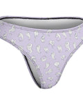 Retro-Ghost-Womens-Thong-Lavender-Product-Side-View