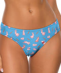 Bunny-Womens-Thong-Sky-Blue-Model-Front-View