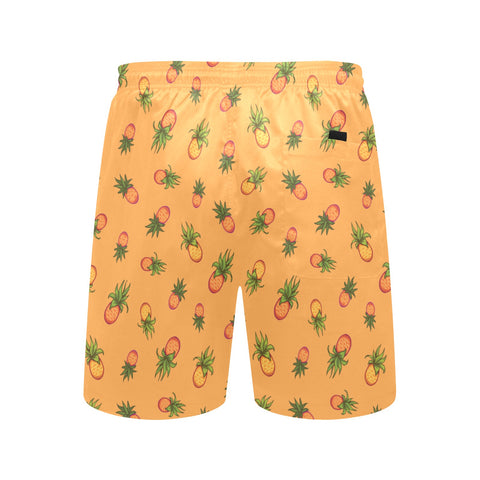 Pineapple-Mens-Swim-Trunks-Orange-Back-View
