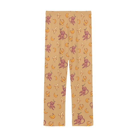 Baby-Monkey-Mens-Pajama-Mustard-Back-View