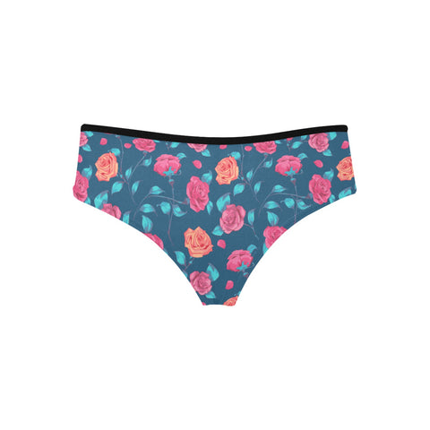 Painted Roses Women's Hipster Underwear