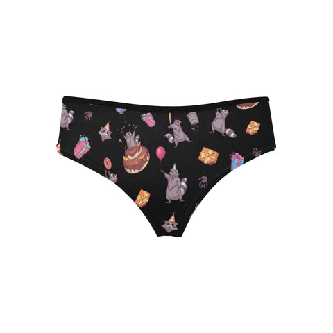 Birthday Raccoons Women's Hipster Underwear