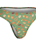 Sweet-Treats-Womens-Thong-Green-Product-Side-View