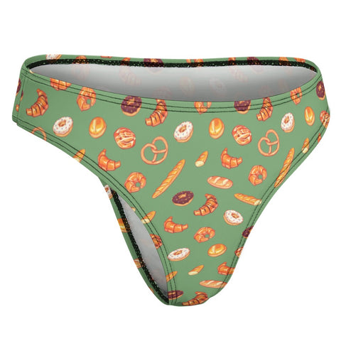Sweet-Treats-Womens-Thong-Green-Product-Side-View