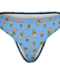Pineapple-Womens-Thong-Sky-Blue-Product-Front-View