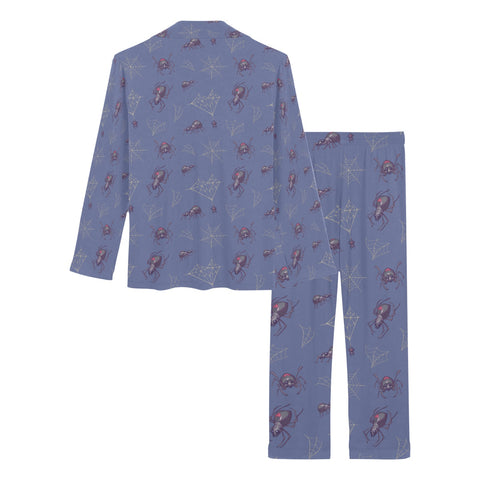 Widow-Women's-Pajama-Set-True-Blue-Product-View