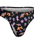 Sea-Life-Womens-Thong-Black-Product-Side-View